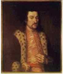Jeremi Winiowiecki (?) , portret przypisywany D.Schultzowi.